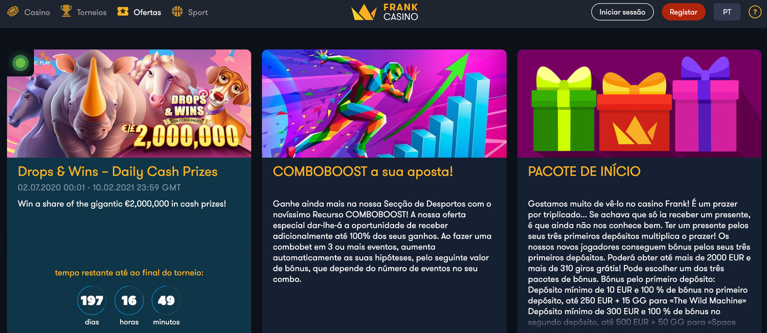 promoções frank