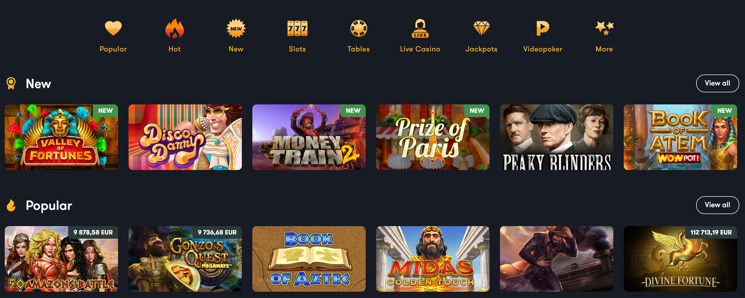 Jogos de casino Frank